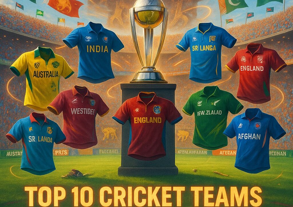Top 10 cricket teams to make it to the finals