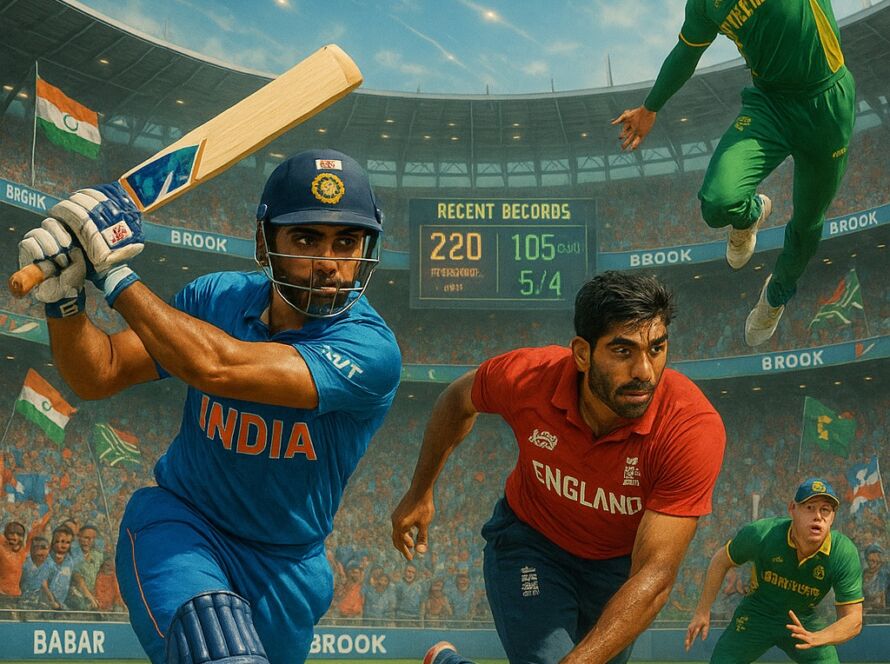 Iconic Cricket Team Players of the New Generation Stars