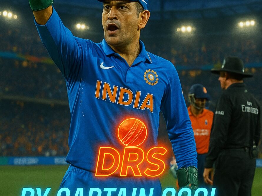 DRS calls by Dhoni