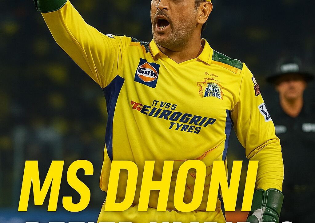 MS Dhoni umpire