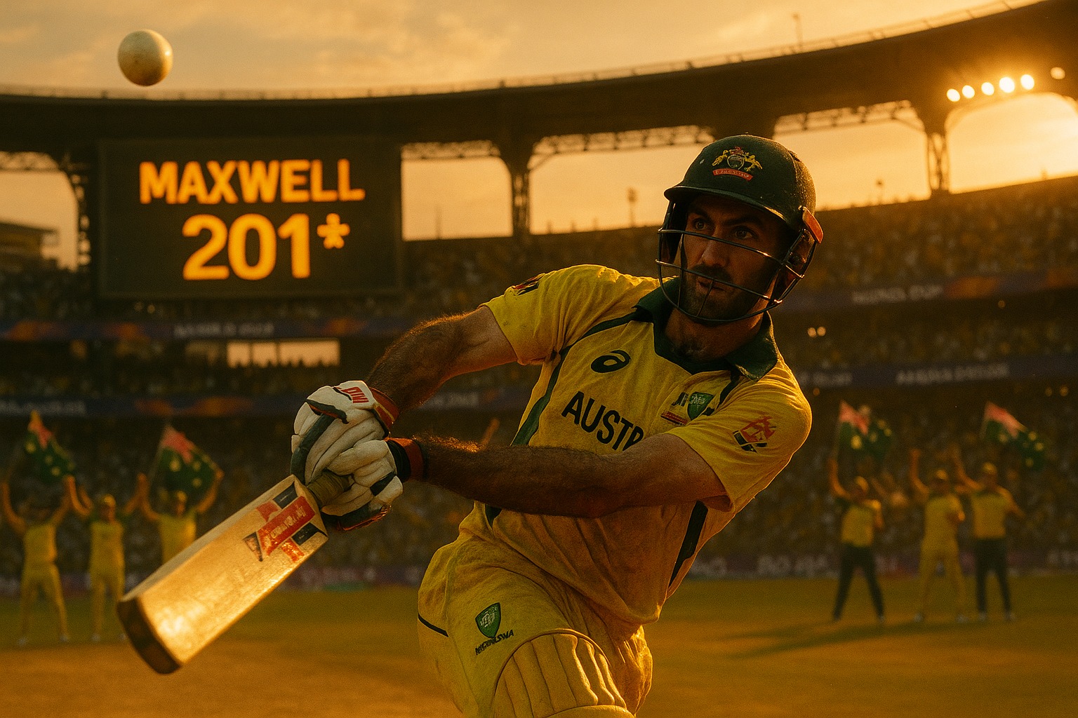 Maxwell’s 201 miracle