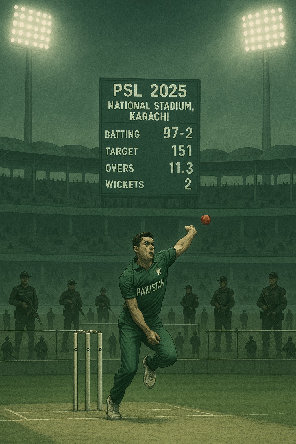 PSL 2025 Faces Player
