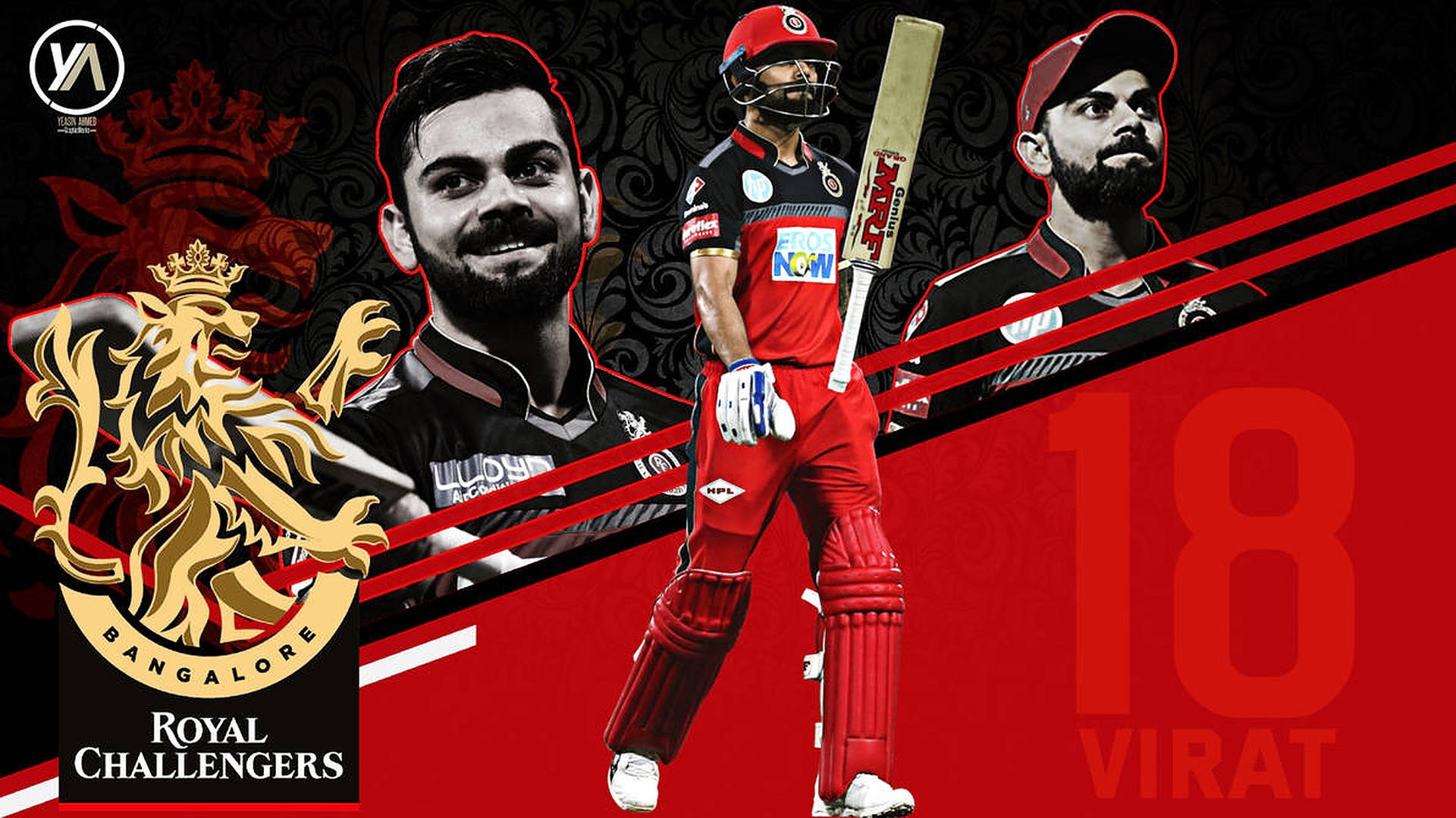 RCB squad posing with IPL trophy after winning the final to end 17-year championship drought"