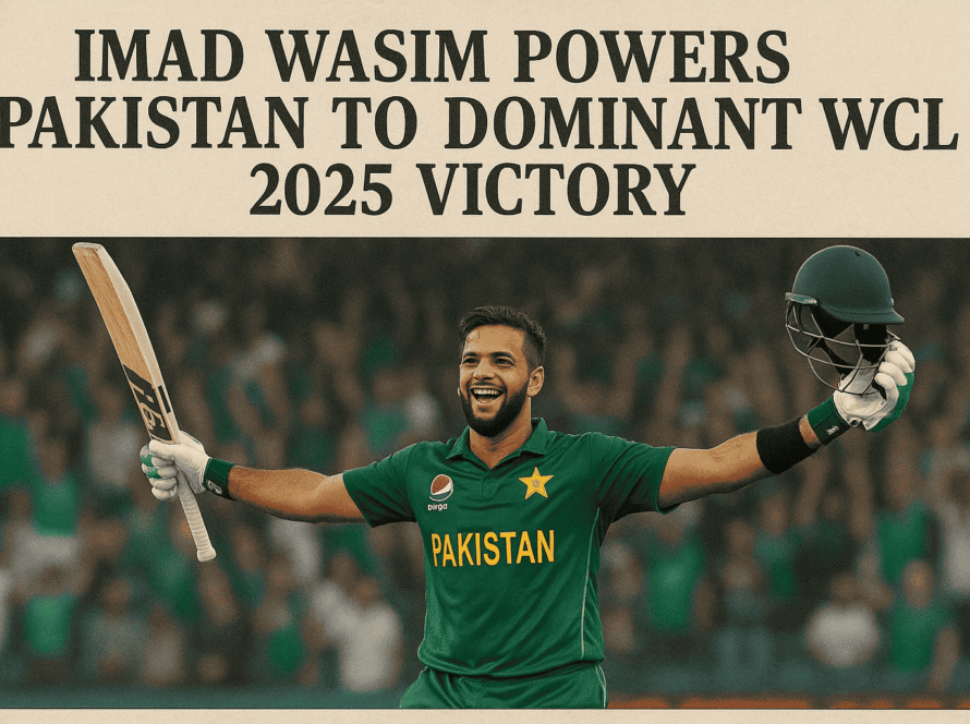 Imad Wasim Powers Pakistan