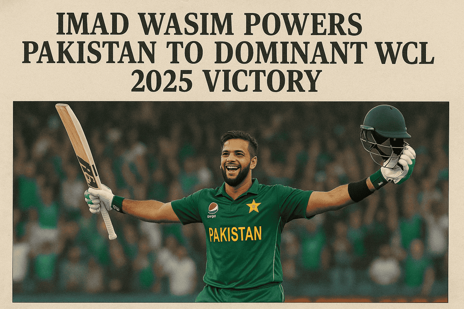 Imad Wasim Powers Pakistan
