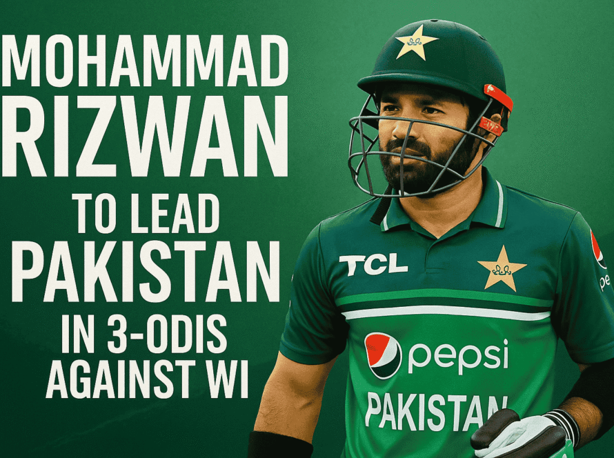 Mohammad Rizwan to lead