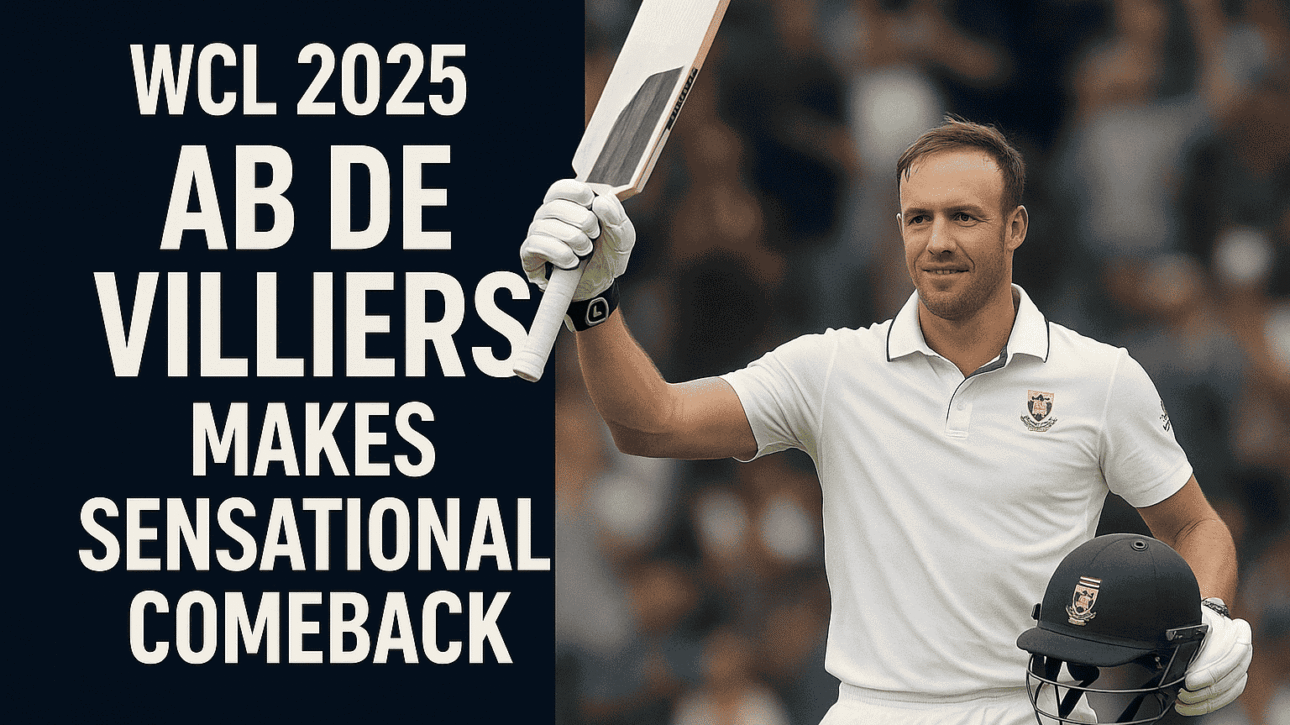 WCL 2025 AB Villiers