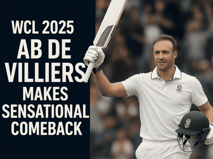 WCL 2025 AB Villiers